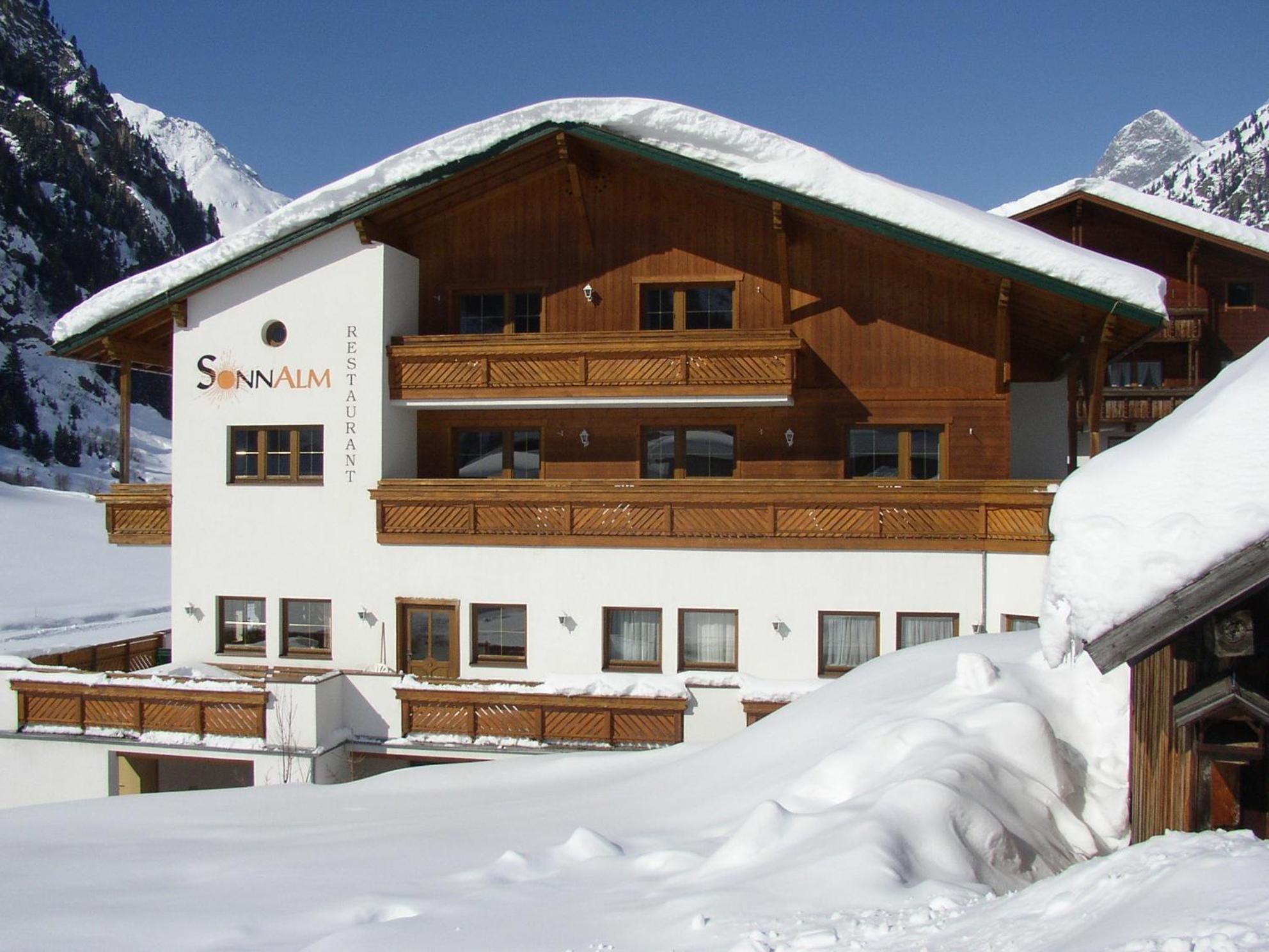 Gasthof Sonnalm St. Leonhard im Pitztal Exterior foto